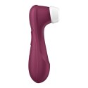 Satisfyer - Pro 2 Stymulator Z Aplikacją I Wymiennymi Końcówkami Czerwony Satisfyer