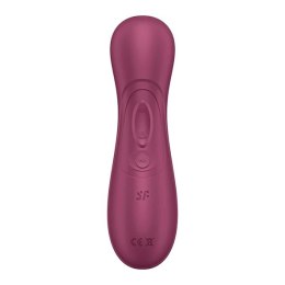 Satisfyer - Pro 2 Stymulator Z Aplikacją I Wymiennymi Końcówkami Czerwony Satisfyer