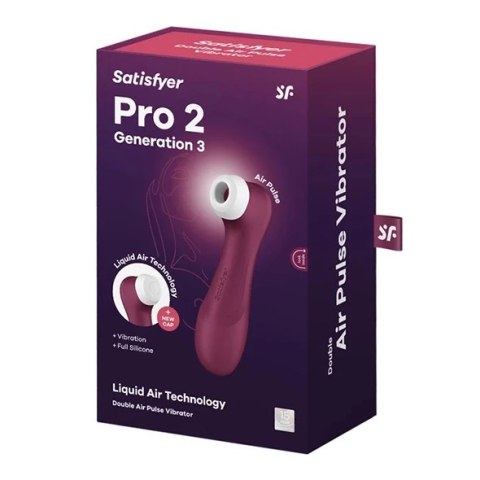 Satisfyer - Pro 2 Stymulator Z Aplikacją I Wymiennymi Końcówkami Czerwony Satisfyer Satisfyer - Pro 2 Stymulator Z Aplikacją I Wymiennymi Końcówkami Czerwony Satisfyer