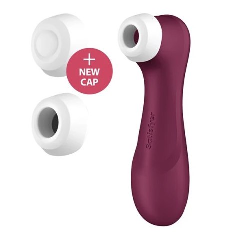 Satisfyer - Pro 2 Stymulator Z Aplikacją I Wymiennymi Końcówkami Czerwony Satisfyer Satisfyer - Pro 2 Stymulator Z Aplikacją I Wymiennymi Końcówkami Czerwony Satisfyer