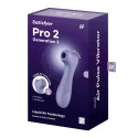 Satisfyer - Pro 2 Stymulator Z Aplikacją I Wymiennymi Końcówkami Fioletowy Satisfyer