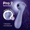 Satisfyer - Pro 2 Stymulator Z Aplikacją I Wymiennymi Końcówkami Fioletowy Satisfyer
