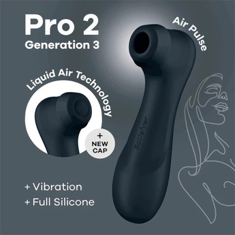 Satisfyer - Pro 2 Stymulator Z Aplikacją I Wymiennymi Końcówkami Satisfyer Satisfyer - Pro 2 Stymulator Z Aplikacją I Wymiennymi Końcówkami Satisfyer