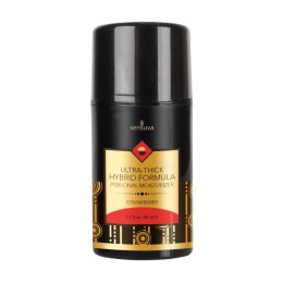 Sensuva - Hybrydowy Krem Nawilżający Gęsty Truskawka 50 ml Sensuva
