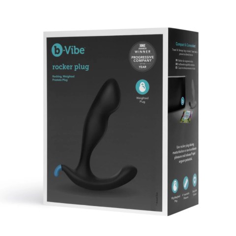 B-Vibe - Wtyczka Masażer Prostaty Czarny B-Vibe B-Vibe - Wtyczka Masażer Prostaty Czarny B-Vibe