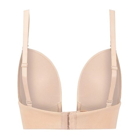 Bye Bra - Biustonosz Ultra Plunge Beżowy XXL Bye Bra Bye Bra - Biustonosz Ultra Plunge Beżowy XXL Bye Bra