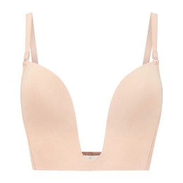 Bye Bra - Biustonosz Ultra Plunge Beżowy XL Bye Bra
