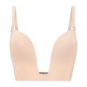 Bye Bra - Biustonosz Ultra Plunge Beżowy M Bye Bra