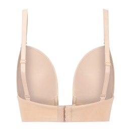 Bye Bra - Biustonosz Ultra Plunge Beżowy S Bye Bra