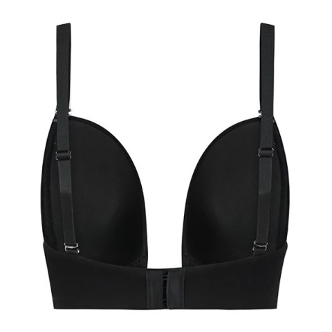 Bye Bra - Biustonosz Ultra Plunge Czarny L Bye Bra Bye Bra - Biustonosz Ultra Plunge Czarny L Bye Bra