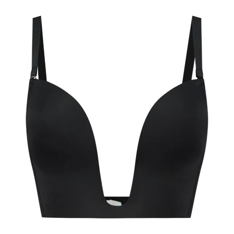 Bye Bra - Biustonosz Ultra Plunge Czarny S Bye Bra Bye Bra - Biustonosz Ultra Plunge Czarny S Bye Bra