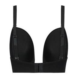 Bye Bra - Biustonosz Ultra Plunge Czarny S Bye Bra