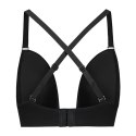 Bye Bra - Biustonosz Ultra Plunge Czarny S Bye Bra