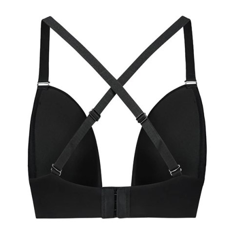 Bye Bra - Biustonosz Ultra Plunge Czarny S Bye Bra Bye Bra - Biustonosz Ultra Plunge Czarny S Bye Bra