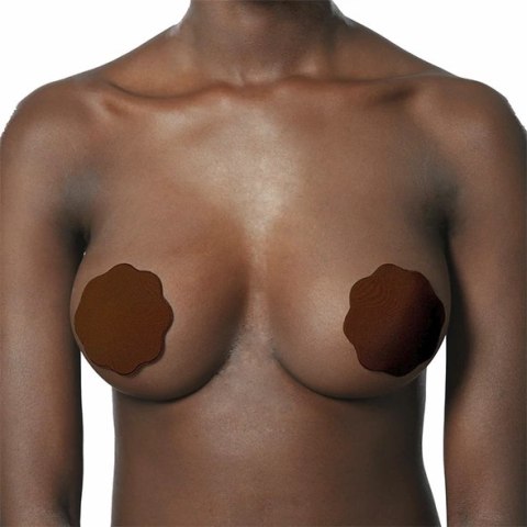 Bye Bra - Materiałowe Osłonki Na Sutki Brązowe One Size Bye Bra Bye Bra - Materiałowe Osłonki Na Sutki Brązowe One Size Bye Bra