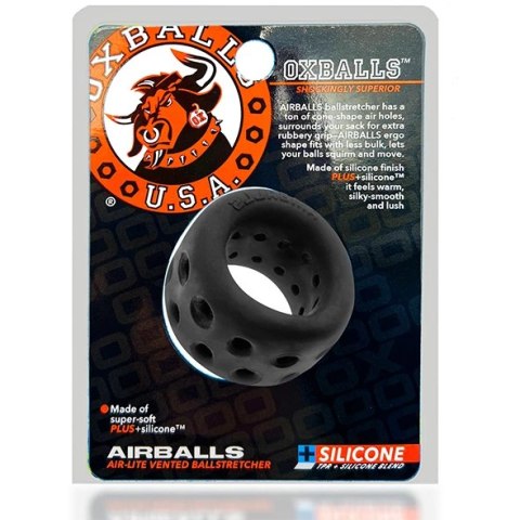 Oxballs - Airballs Air-Lite Pierścień Erekcyjny Na Penisa Czarny Oxballs Oxballs - Airballs Air-Lite Pierścień Erekcyjny Na Penisa Czarny Oxballs