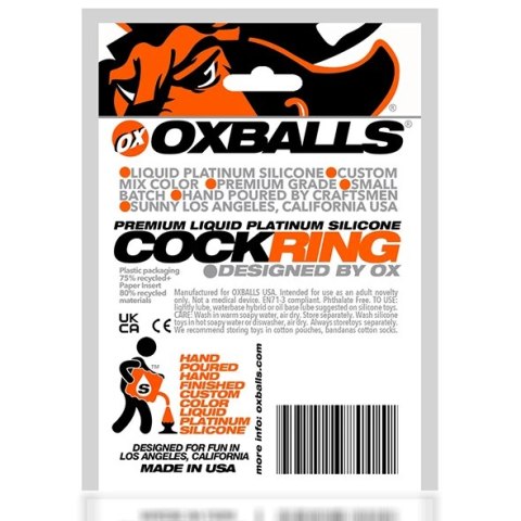 Oxballs - Cock-Lug Lugged Pierścień Na Penisa Czarny Oxballs Oxballs - Cock-Lug Lugged Pierścień Na Penisa Czarny Oxballs