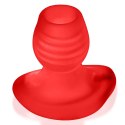 Oxballs - Glowhole-2 Plug Z Wkładką Czerwoną Led Morph Duża Oxballs