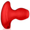 Oxballs - Glowhole-2 Plug Z Wkładką Czerwoną Led Morph Duża Oxballs