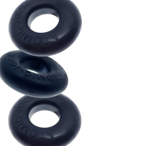 Oxballs - Ringer Cockring 3-pack Zestaw 3 Silikonowych Pierścieni Na Penisa Czarne Oxballs Oxballs - Ringer Cockring 3-pack Zestaw 3 Silikonowych Pierścieni Na Penisa Czarne Oxballs