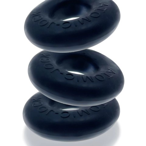 Oxballs - Ringer Cockring 3-pack Zestaw 3 Silikonowych Pierścieni Na Penisa Czarne Oxballs Oxballs - Ringer Cockring 3-pack Zestaw 3 Silikonowych Pierścieni Na Penisa Czarne Oxballs