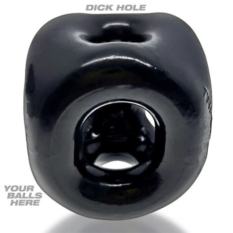 Oxballs - Tri-Sport XL Pierścień Na Penisa Z 3 Otworami Czarny Oxballs Oxballs - Tri-Sport XL Pierścień Na Penisa Z 3 Otworami Czarny Oxballs