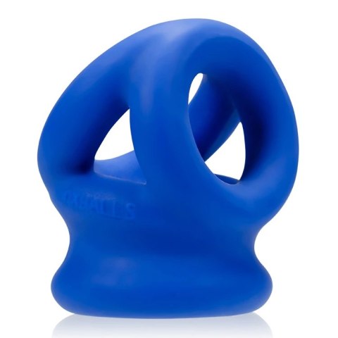 Oxballs - Tri-Squeeze Silikonowy Pierścień Erekcyjny Na Penisa 3w1 Niebieski Oxballs Oxballs - Tri-Squeeze Silikonowy Pierścień Erekcyjny Na Penisa 3w1 Niebieski Oxballs