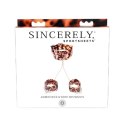 Sportsheets - Bursztynowa Obroża Na Szyję i Mankiety Na Nadgarstki Sportsheets