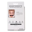 Sportsheets - Czerwony Silikonowy Knebel Z Kością Sportsheets
