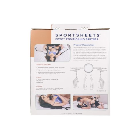 Sportsheets - Pivot Zestaw Do Krępowania Partnera Sportsheets Sportsheets - Pivot Zestaw Do Krępowania Partnera Sportsheets
