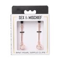 Sportsheets - Sex & Mischief Zaciski Na Sutki Z Perłami Sportsheets