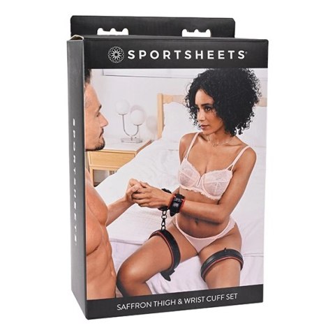 Sportsheets - Zestaw Mankietów Na Uda i Nadgarstki Sportsheets Sportsheets - Zestaw Mankietów Na Uda i Nadgarstki Sportsheets