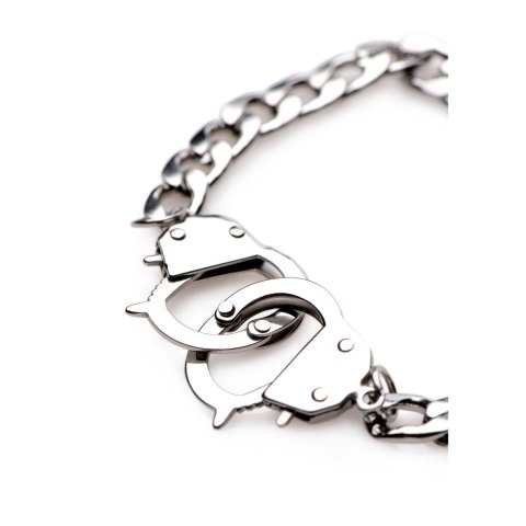 Bransoletka z kajdankami Cuff Him XR Brands XR Brands Bransoletka z kajdankami Cuff Him XR Brands XR Brands