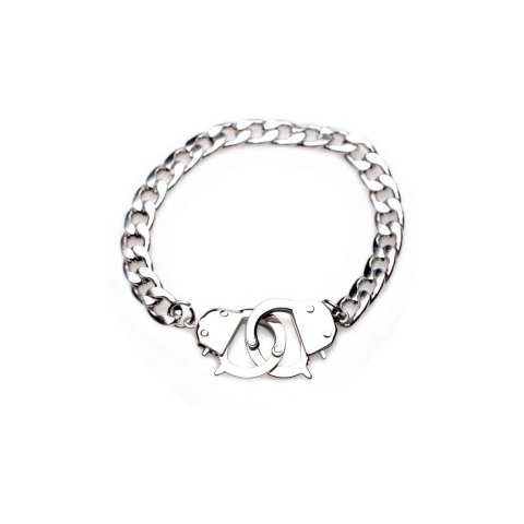 Bransoletka z kajdankami Cuff Him XR Brands XR Brands Bransoletka z kajdankami Cuff Him XR Brands XR Brands