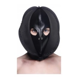 Maska do bondage z zamkiem błyskawicznym z przodu XR Brands XR Brands