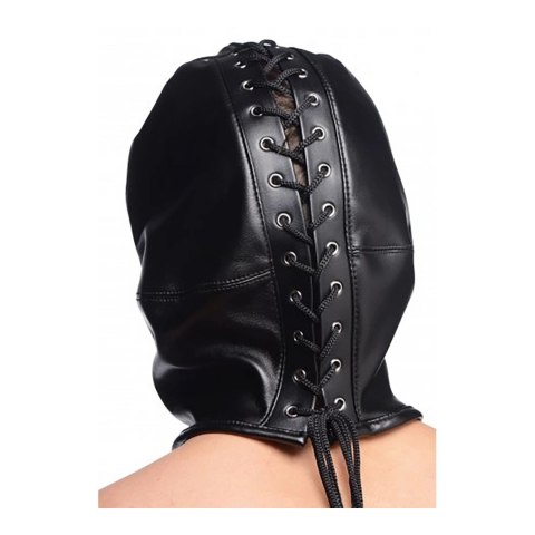 Maska do bondage z zamkiem błyskawicznym z przodu XR Brands XR Brands Maska do bondage z zamkiem błyskawicznym z przodu XR Brands XR Brands