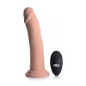 Nadmuchiwane i wibrujące silikonowe dildo - 7 / 18 cm XR Brands XR Brands