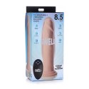 Nadmuchiwane i wibrujące silikonowe dildo - 7 / 18 cm XR Brands XR Brands