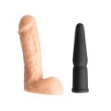 XR Brands - Zestaw korek analny + dildo XR Brands