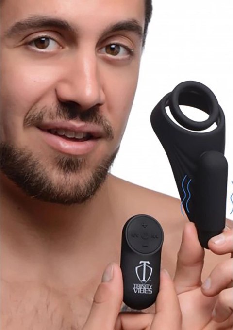 Silikonowy wibrujący pierścień erekcyjny XR Brands XR Brands Silikonowy wibrujący pierścień erekcyjny XR Brands XR Brands