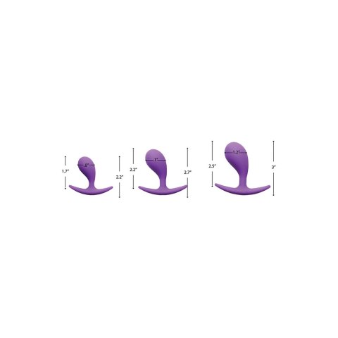 Silikonowy zestaw do treningu analnego XR Brands XR Brands Silikonowy zestaw do treningu analnego XR Brands XR Brands