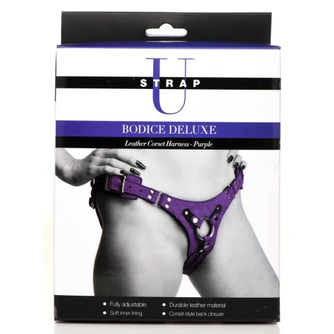 Skórzana uprząż gorsetowa XR Brands XR Brands Skórzana uprząż gorsetowa XR Brands XR Brands