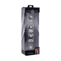 Szklane dildo z 3 wypustkami Mammoth XR Brands XR Brands