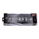 Szklane dildo z 3 wypustkami Mammoth XR Brands XR Brands