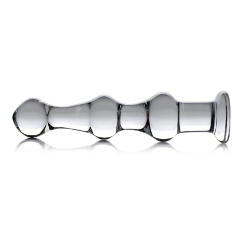 Szklane dildo z 3 wypustkami Mammoth XR Brands XR Brands Szklane dildo z 3 wypustkami Mammoth XR Brands XR Brands