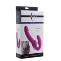 Wibrujący silikonowy dildo bez paska Evoke XR Brands XR Brands