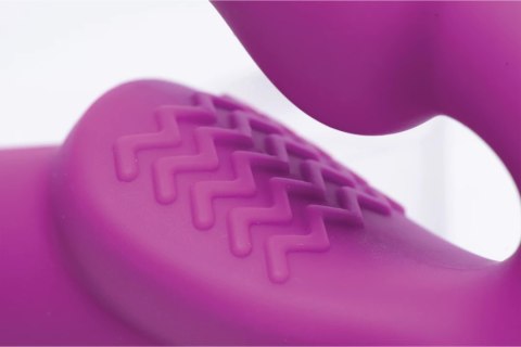 Wibrujący silikonowy dildo bez paska Evoke XR Brands XR Brands Wibrujący silikonowy dildo bez paska Evoke XR Brands XR Brands