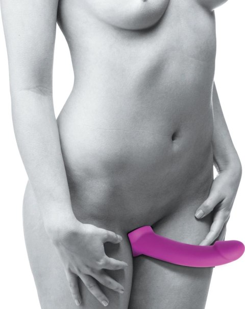 Wibrujący silikonowy dildo bez paska Evoke XR Brands XR Brands Wibrujący silikonowy dildo bez paska Evoke XR Brands XR Brands