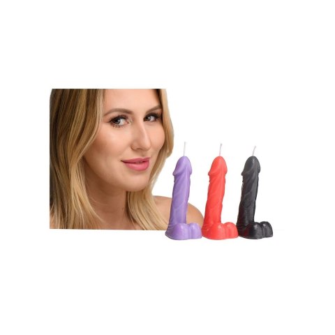 Zestaw świeczek Dildo XR Brands XR Brands Zestaw świeczek Dildo XR Brands XR Brands