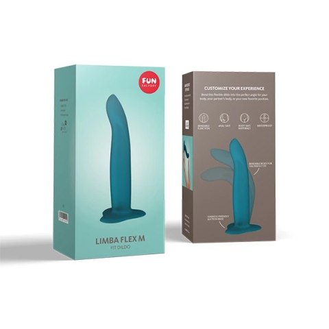 Dildo - Fun Factory Limba Flex M Deep Sea Blue Fun Factory Dildo - Fun Factory Limba Flex M Deep Sea Blue Fun Factory